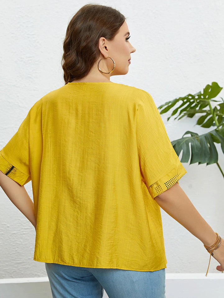 Sammy Jackson™ Dorien Koszulka Plus Size | Komfortowa i Codzienna