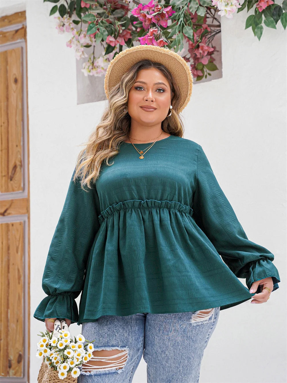Sammy Jackson™ Heidi Bluzka Duże Rozmiary | Stylowa i Komfortowa