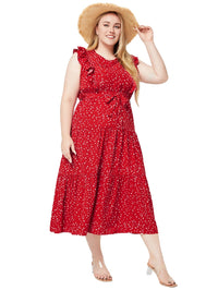 Sammy Jackson™ Danica Plus Size Jurk | Stijlvol & Luchtig
