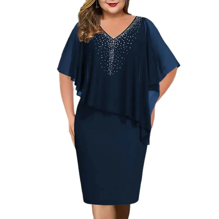 Sammy Jackson™ Janice Plus Size Jurk | Stijlvol & Comfortabel