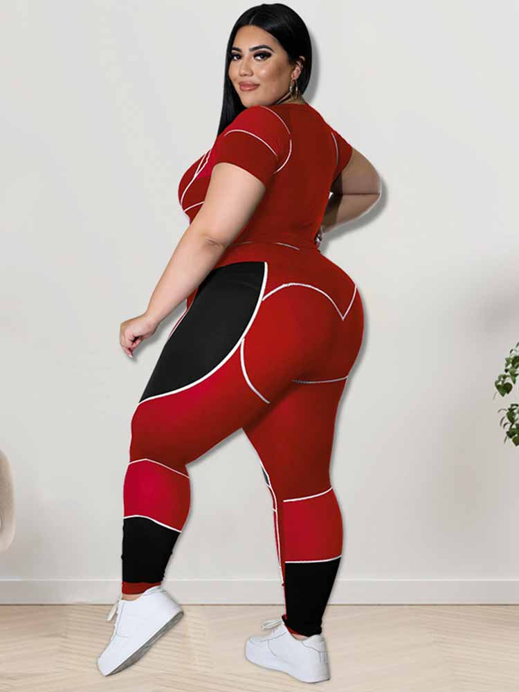 Sammy Jackson™ Alessandra Plus Size Sportset | Sportief & Stijlvol