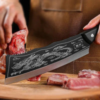 Hand-Forged Dragon Knife - Ryujin