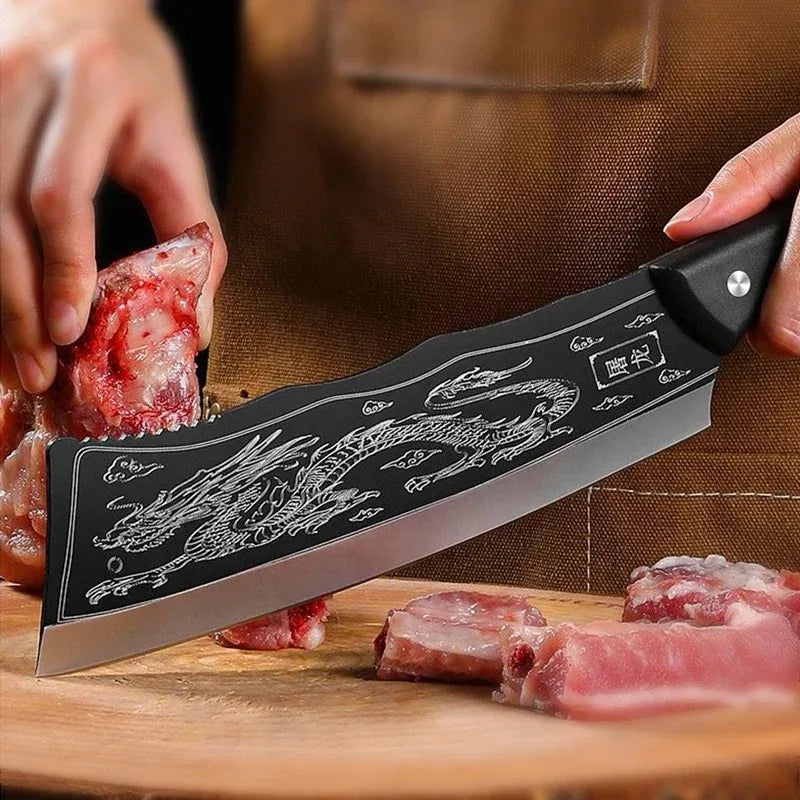 Hand-Forged Dragon Knife - Ryujin