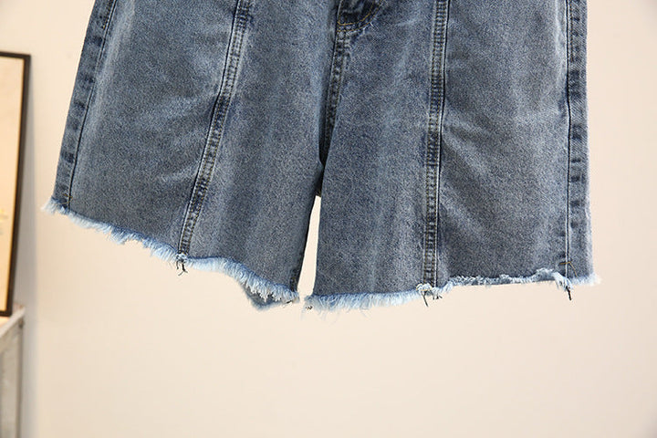 Sammy Jackson™ Sanne Plus Size Denim Short | Stijlvol & Comfortabel