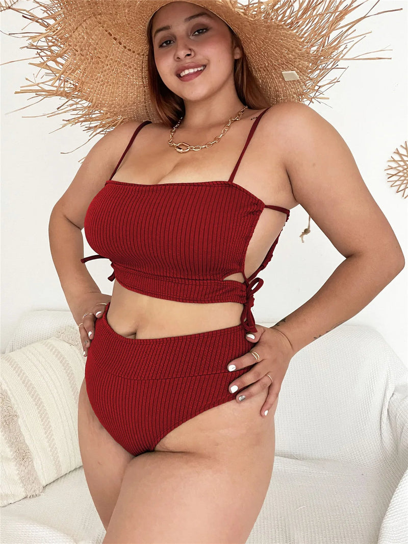Sammy Jackson™ Zoey Plus Size Bikini | Comfortabel & Stijlvol