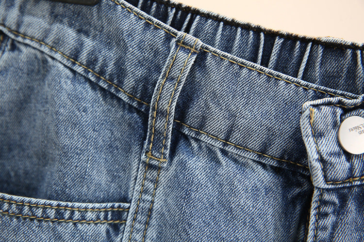 Sammy Jackson™ Sanne Plus Size Denim Short | Stijlvol & Comfortabel
