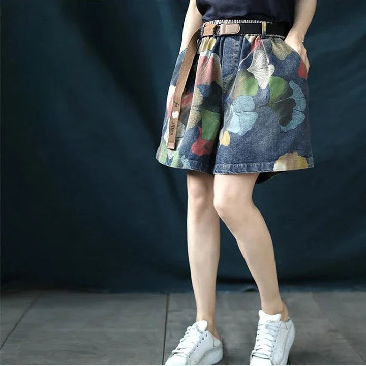 Sammy Jackson™ Zola Plus Size Denim Short | Uniek & Stijlvol