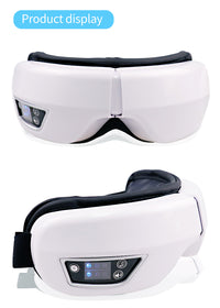 EYE MASSAGE DEVICE - AIR PRESSURE, VIBRATION & WARM COMPRESS WITH BLUETOOTH MUSIC