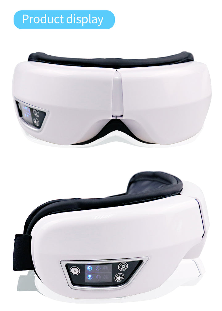 EYE MASSAGE DEVICE - AIR PRESSURE, VIBRATION & WARM COMPRESS WITH BLUETOOTH MUSIC