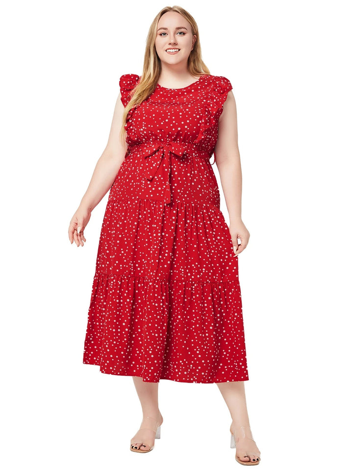 Sammy Jackson™ Danica Plus Size Jurk | Stijlvol & Luchtig