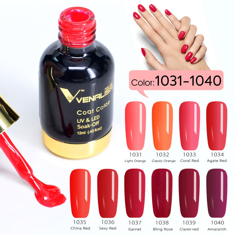Gel Nail Polish UV LED – Luxury Colors 12ML