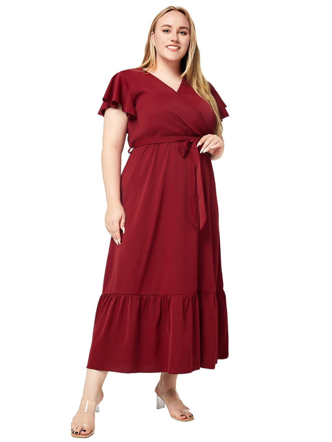 Sammy Jackson™ Ruby Plus Size Jurk | Stijlvol & Veelzijdig