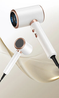PROFESSIONAL HAIRDRYER 2400W WITH COLD AND WARM AIR - NEGATIVE IONS - POWERFUL HAIRDRYER FOR SALON RESULTS