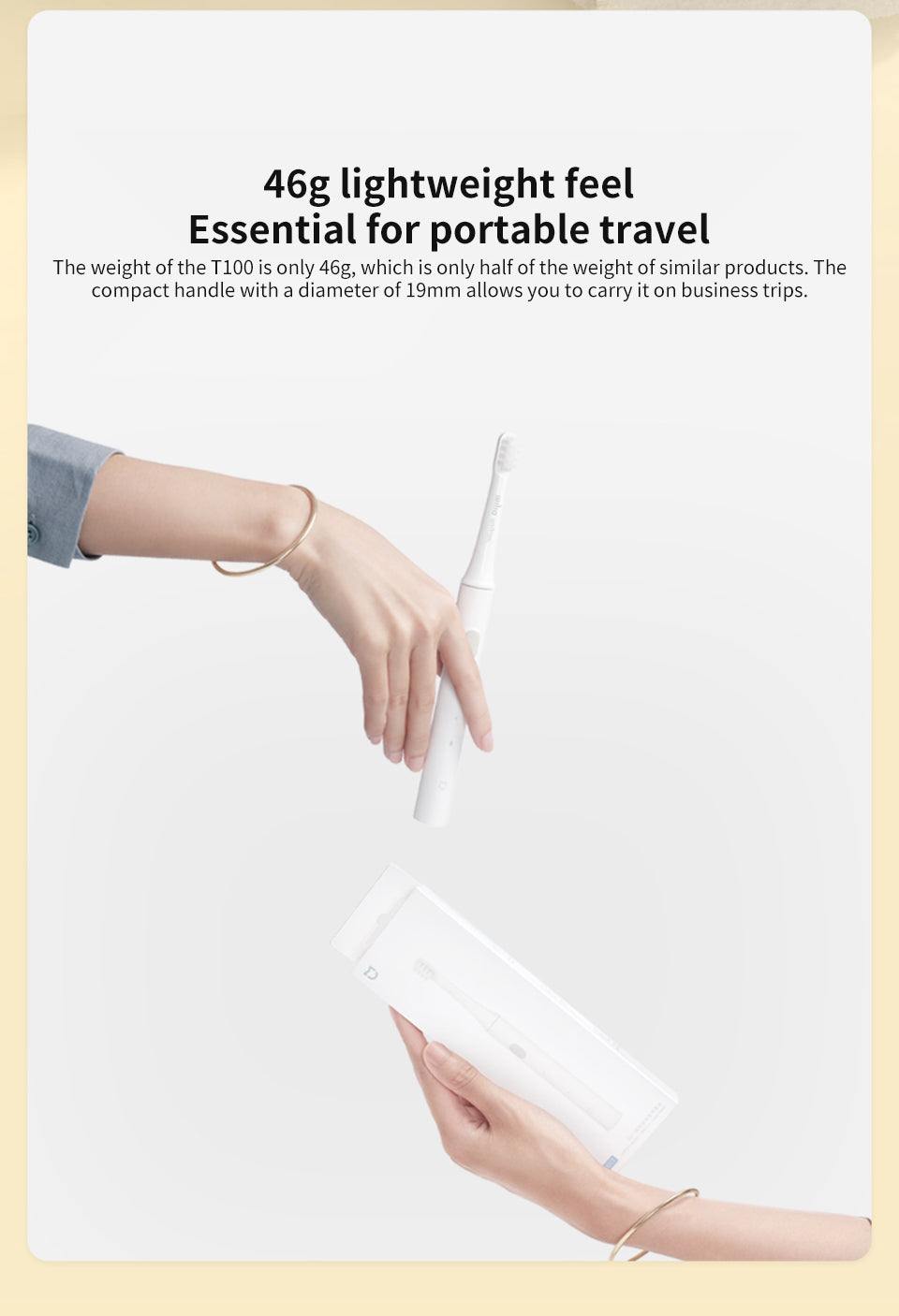 SONIC ELECTRIC TOOTHBRUSH - WATERPROOF AND USB RECHARGEABLE