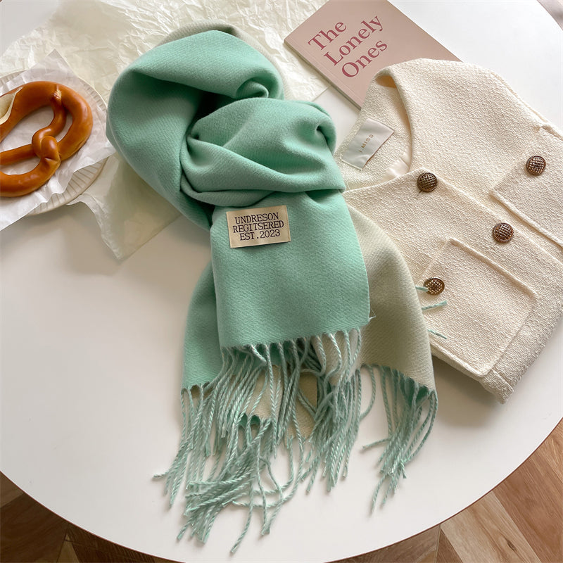 Dubbelzijdige Pashmina Sjaal - Elena