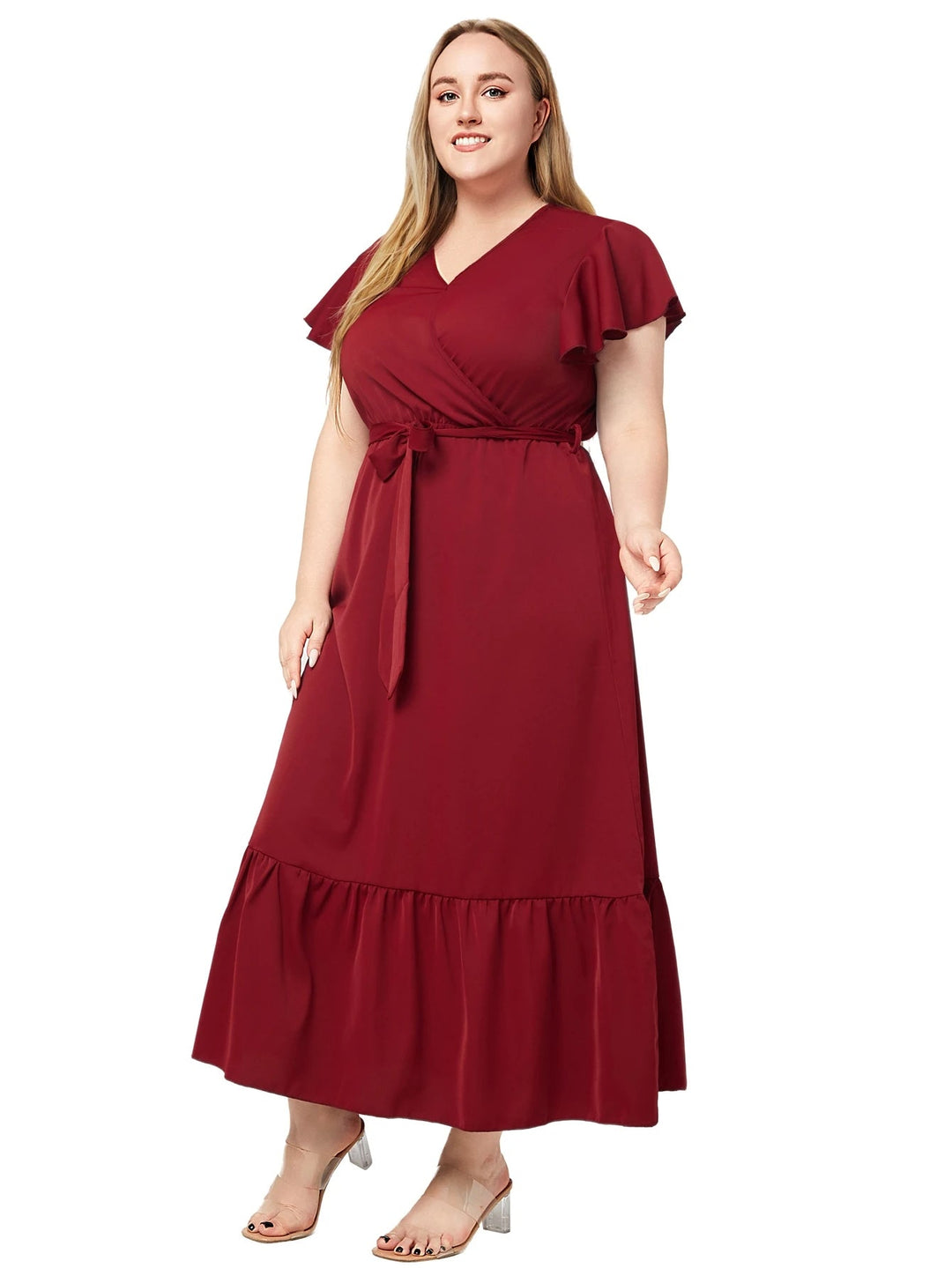 Sammy Jackson™ Ruby Plus Size Jurk | Stijlvol & Veelzijdig