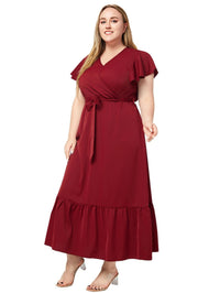 Sammy Jackson™ Ruby Plus Size Jurk | Stijlvol & Veelzijdig