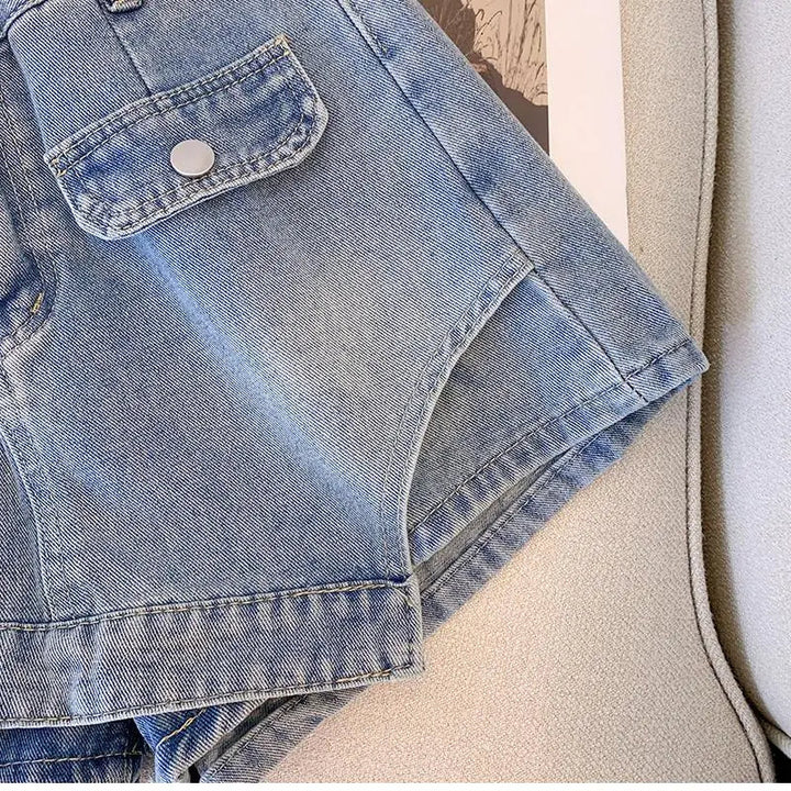 Sammy Jackson™ Sarah Plus Size Denim Short | Casual & Stijlvol