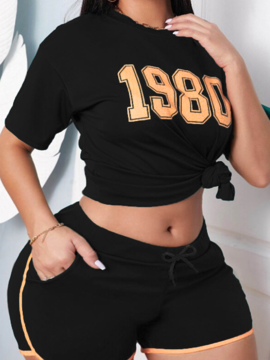 Sammy Jackson™ Fleur Plus Size Sportset | Trendy & Comfortabel