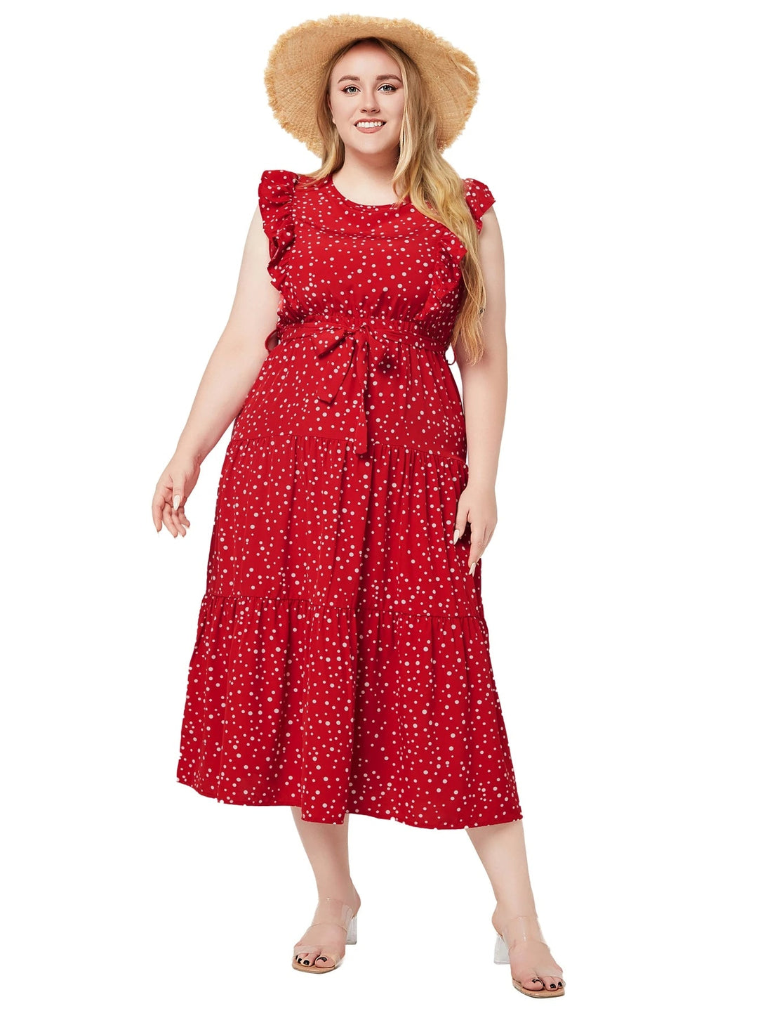Sammy Jackson™ Danica Plus Size Jurk | Stijlvol & Luchtig