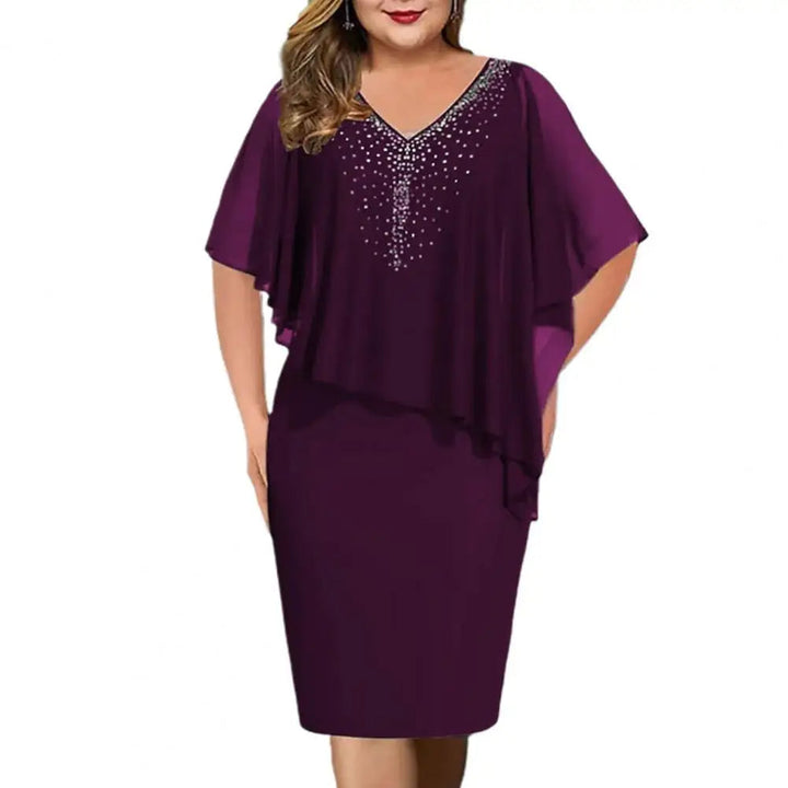 Sammy Jackson™ Janice Plus Size Jurk | Stijlvol & Comfortabel