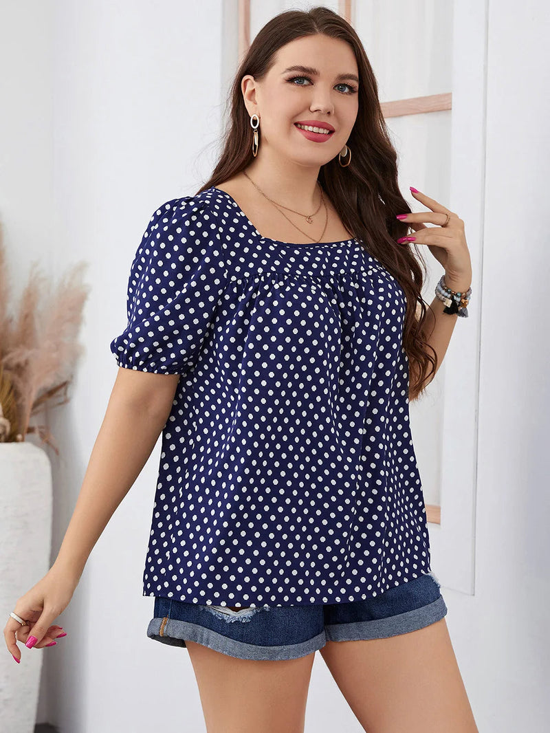 Sammy Jackson™ Marlayne Plus Size Top | Trendy & Casual
