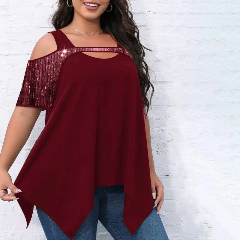 Sammy Jackson™ Morena Plus Size Top | Stijlvol & Casual