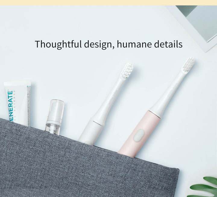 SONIC ELECTRIC TOOTHBRUSH - WATERPROOF AND USB RECHARGEABLE