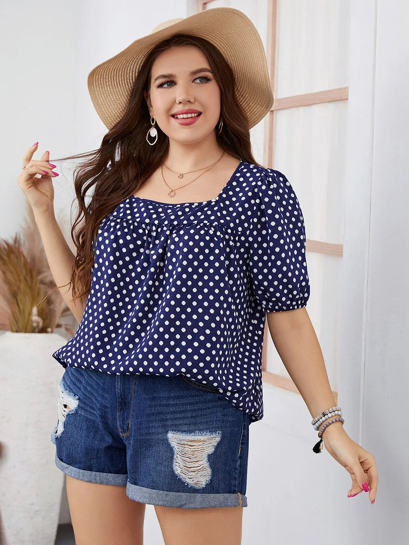 Sammy Jackson™ Marlayne Plus Size Top | Trendy & Casual
