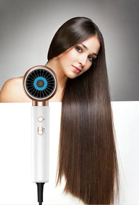 PROFESSIONAL HAIRDRYER 2400W WITH COLD AND WARM AIR - NEGATIVE IONS - POWERFUL HAIRDRYER FOR SALON RESULTS