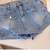 Sammy Jackson™ Sarah Plus Size Denim Short | Casual & Stijlvol