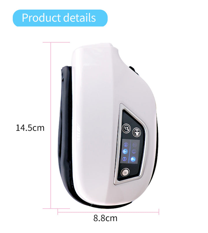 EYE MASSAGE DEVICE - AIR PRESSURE, VIBRATION & WARM COMPRESS WITH BLUETOOTH MUSIC