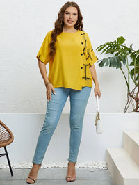 Sammy Jackson™ Dorien Koszulka Plus Size | Komfortowa i Codzienna