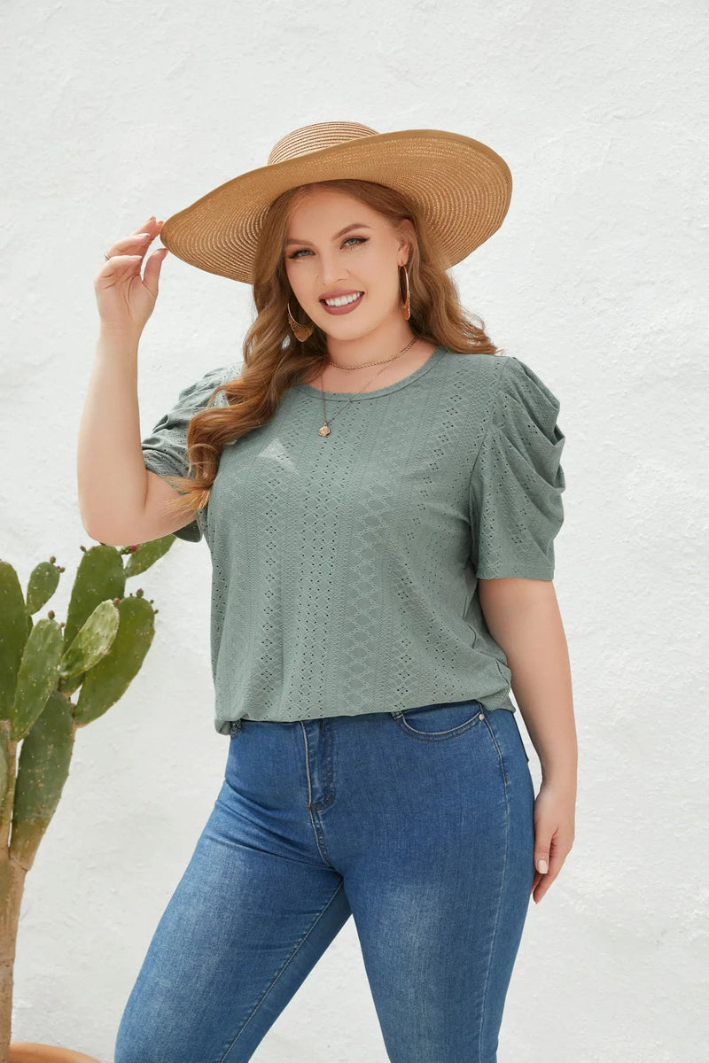 Sammy Jackson™ Helga Plus Size Blouse | Comfortabel & Stijlvol