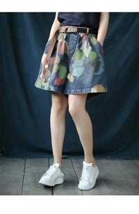 Sammy Jackson™ Zola Plus Size Denim Short | Uniek & Stijlvol