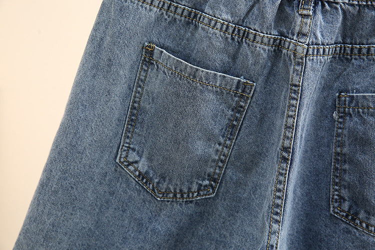 Sammy Jackson™ Sanne Plus Size Denim Short | Stijlvol & Comfortabel