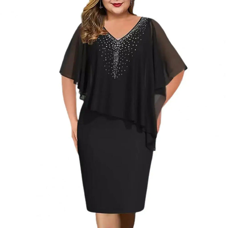Sammy Jackson™ Janice Plus Size Jurk | Stijlvol & Comfortabel
