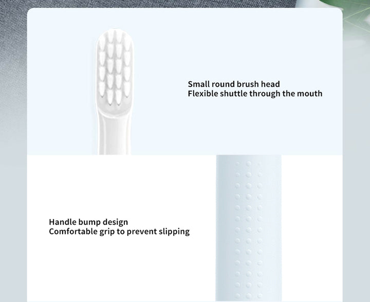 SONIC ELECTRIC TOOTHBRUSH - WATERPROOF AND USB RECHARGEABLE