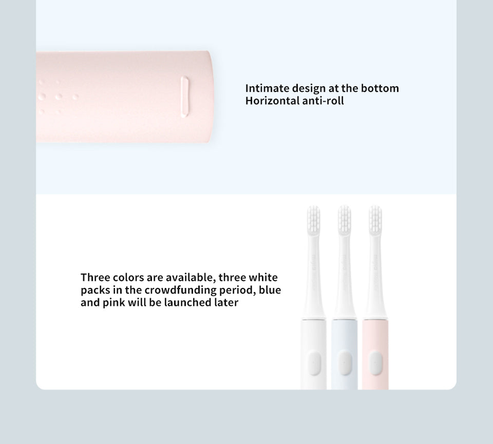 SONIC ELECTRIC TOOTHBRUSH - WATERPROOF AND USB RECHARGEABLE