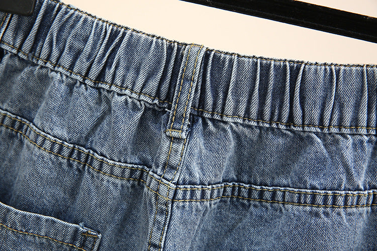 Sammy Jackson™ Sanne Plus Size Denim Short | Stijlvol & Comfortabel
