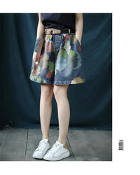 Sammy Jackson™ Zola Plus Size Denim Short | Uniek & Stijlvol