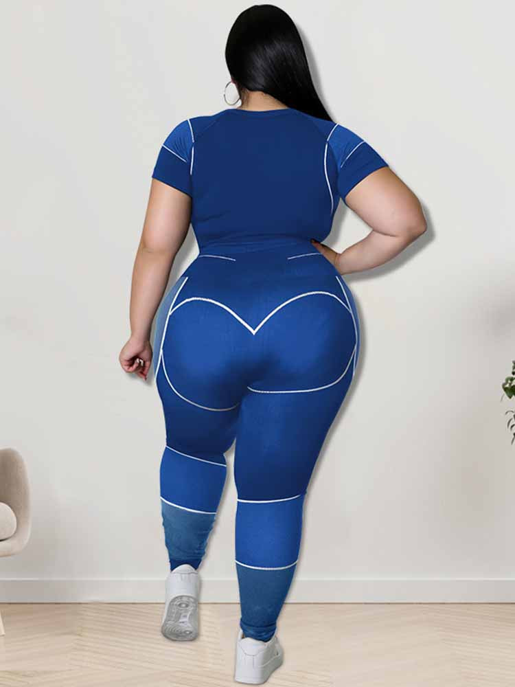 Sammy Jackson™ Alessandra Plus Size Sportset | Sportief & Stijlvol