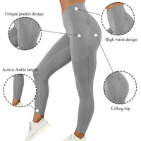 Sammy Jackson™ Rowena Plus Size Yoga Legging | Praktisch & Comfortabel