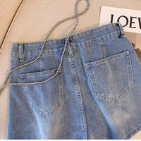 Sammy Jackson™ Sarah Plus Size Denim Short | Casual & Stijlvol