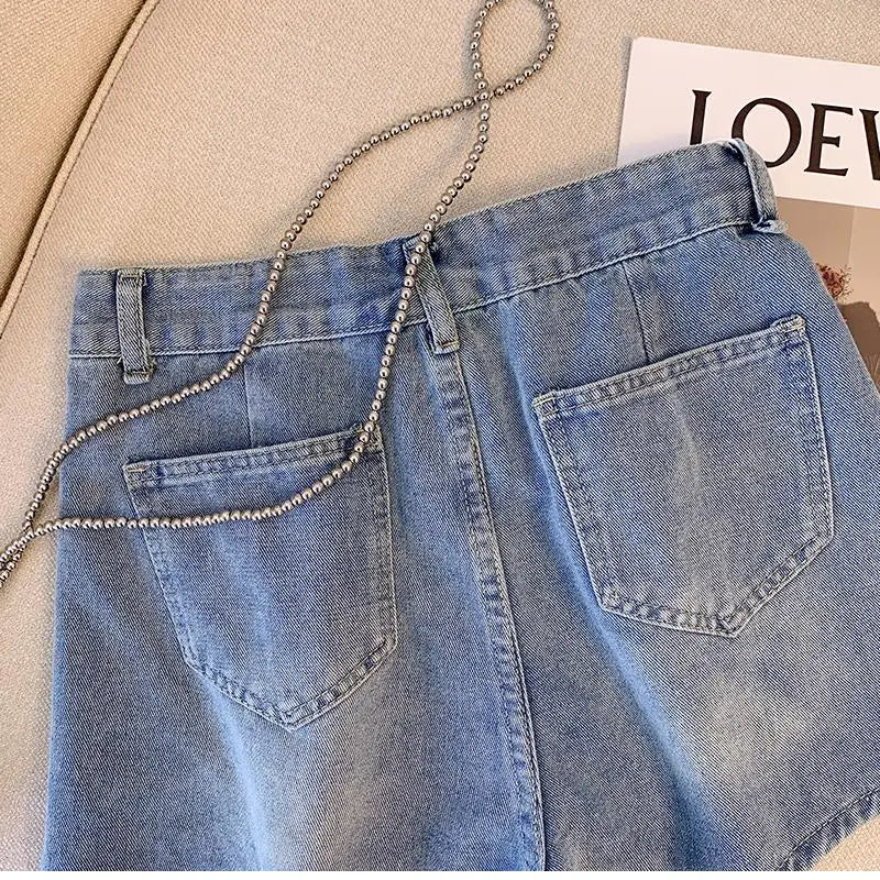 Sammy Jackson™ Sarah Plus Size Denim Short | Casual & Stijlvol