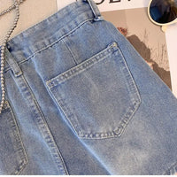 Sammy Jackson™ Sarah Plus Size Denim Short | Casual & Stijlvol