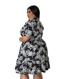 Sammy Jackson™ Franka Sukienka Plus Size | Stylowa i Radosna