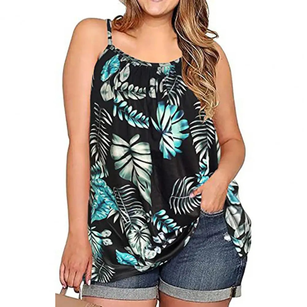 Sammy Jackson™ Idina Plus Size Top | Mouwloos & Comfortabel