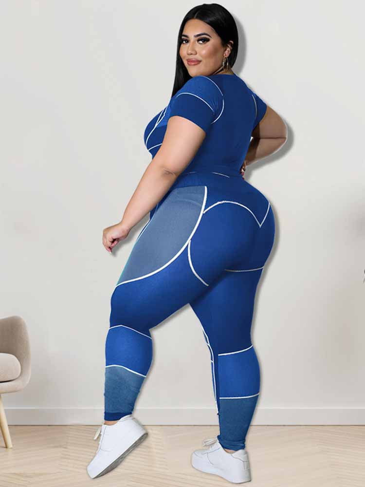 Sammy Jackson™ Alessandra Plus Size Sportset | Sportief & Stijlvol