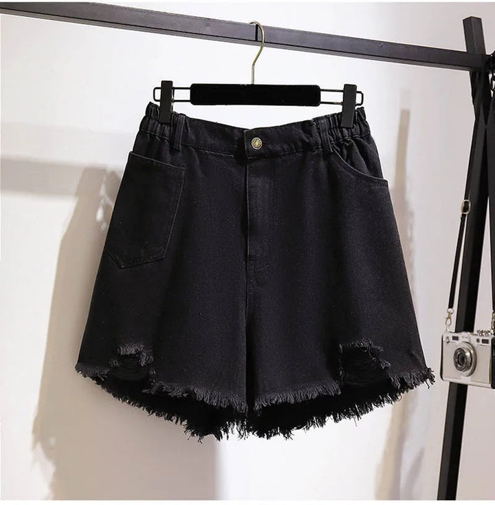 Sammy Jackson™ Veerle Plus Size Denim Short | Comfortabel & Stijlvol
